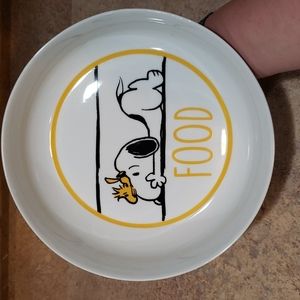 Snoopy Woodstock dinner bowl NWT